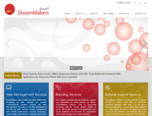 Tablet Screenshot of dreammakersit.com